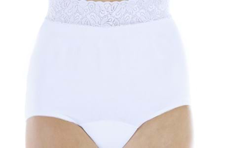 Ladies Lace Waist Full Cut
