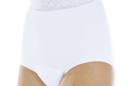 Ladies Lace Waist Full Cut