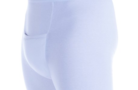 Mens Maximum Absorbency H-Fly Boxer Brief